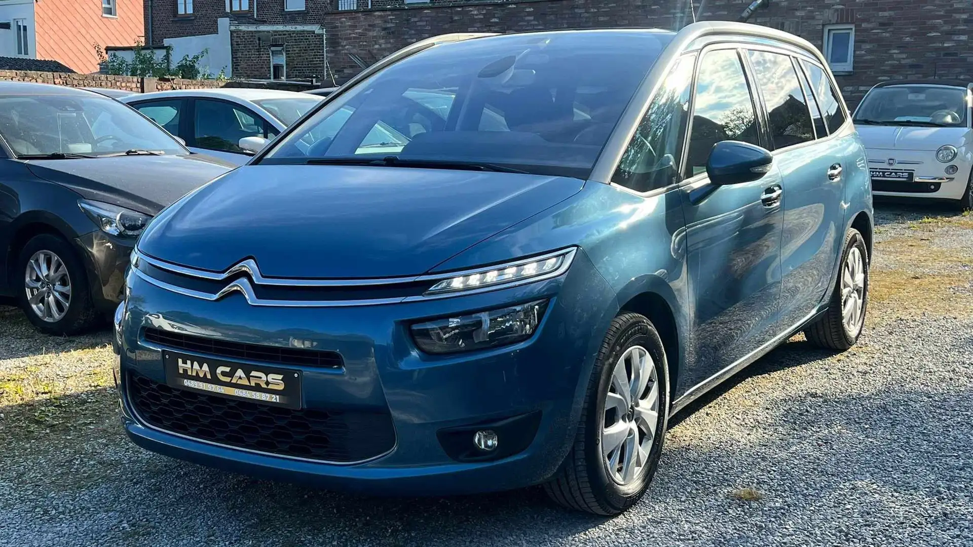 Citroen Grand C4 Picasso 1,6 Blue HDI 115cv 1 ère propriétaire Bleu - 2