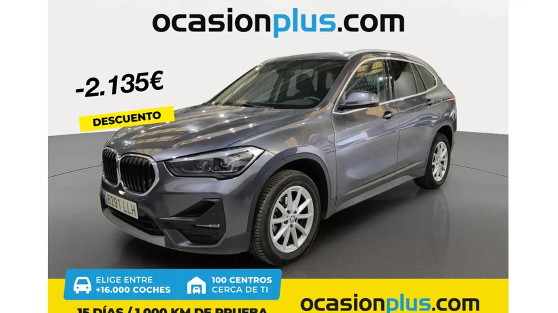 BMW X1 sDrive 16dA Business Gris - 1