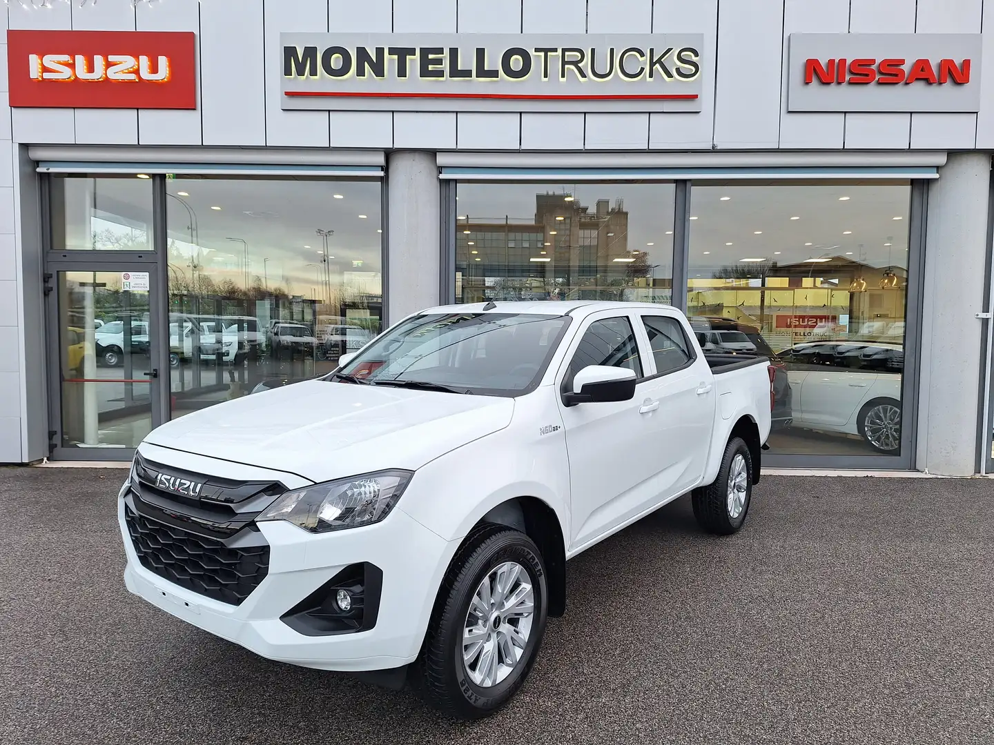 Isuzu D-Max 1.9td Crew N60BB+ 4x4 A/T Pronta Consegna 1000kg Blanc - 1