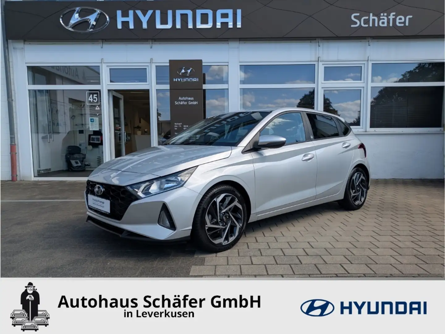 Hyundai i20 Edition 30+ Navi SHZ Temp Soundsystem Bose Apple C Argent - 1