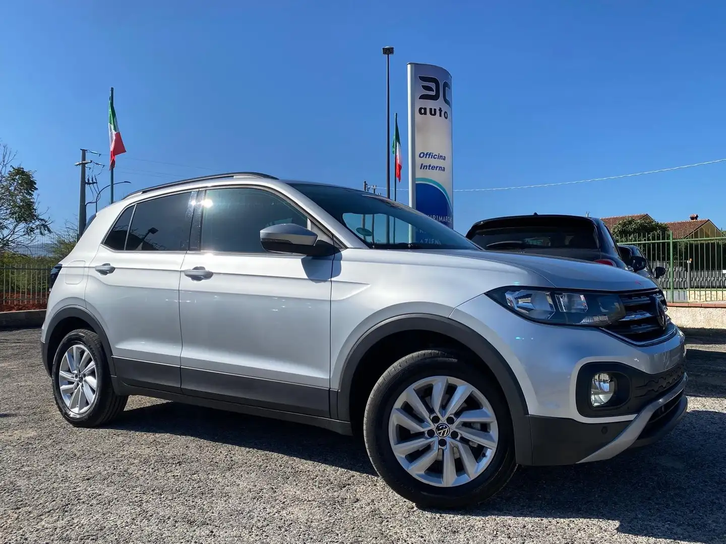 Volkswagen T-Cross 1.0 tsi ADVANCED 95cv, CarPlay/AndroidAuto,Lega16 Argento - 1