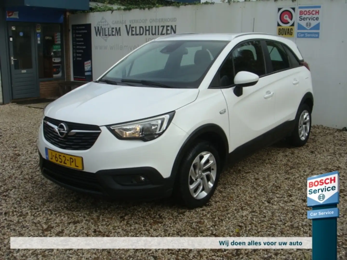 Opel Crossland X 1.2 Turbo Edition 1e eig./ Carplay Blanc - 1