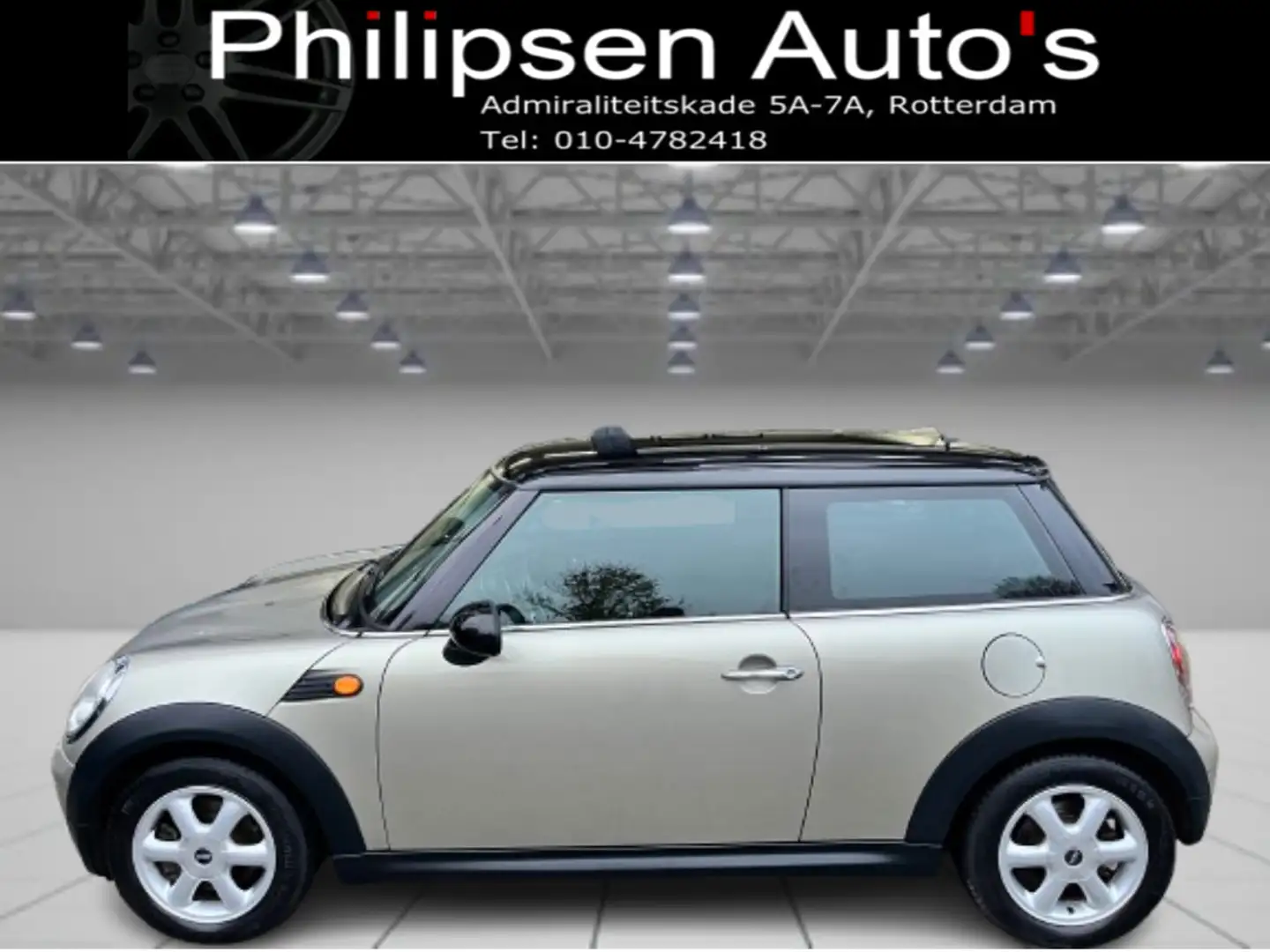 MINI Cooper Mini 1.6 Pepper Automaat Grijs - 1