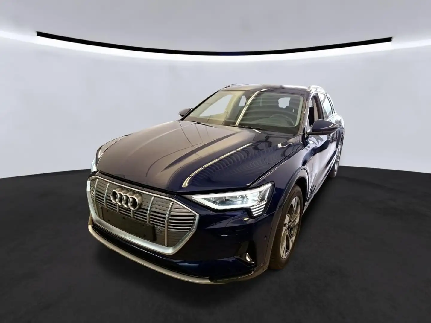 Audi e-tron 55 | 95kWh | Werksgarantie 06/2027 Blau - 1