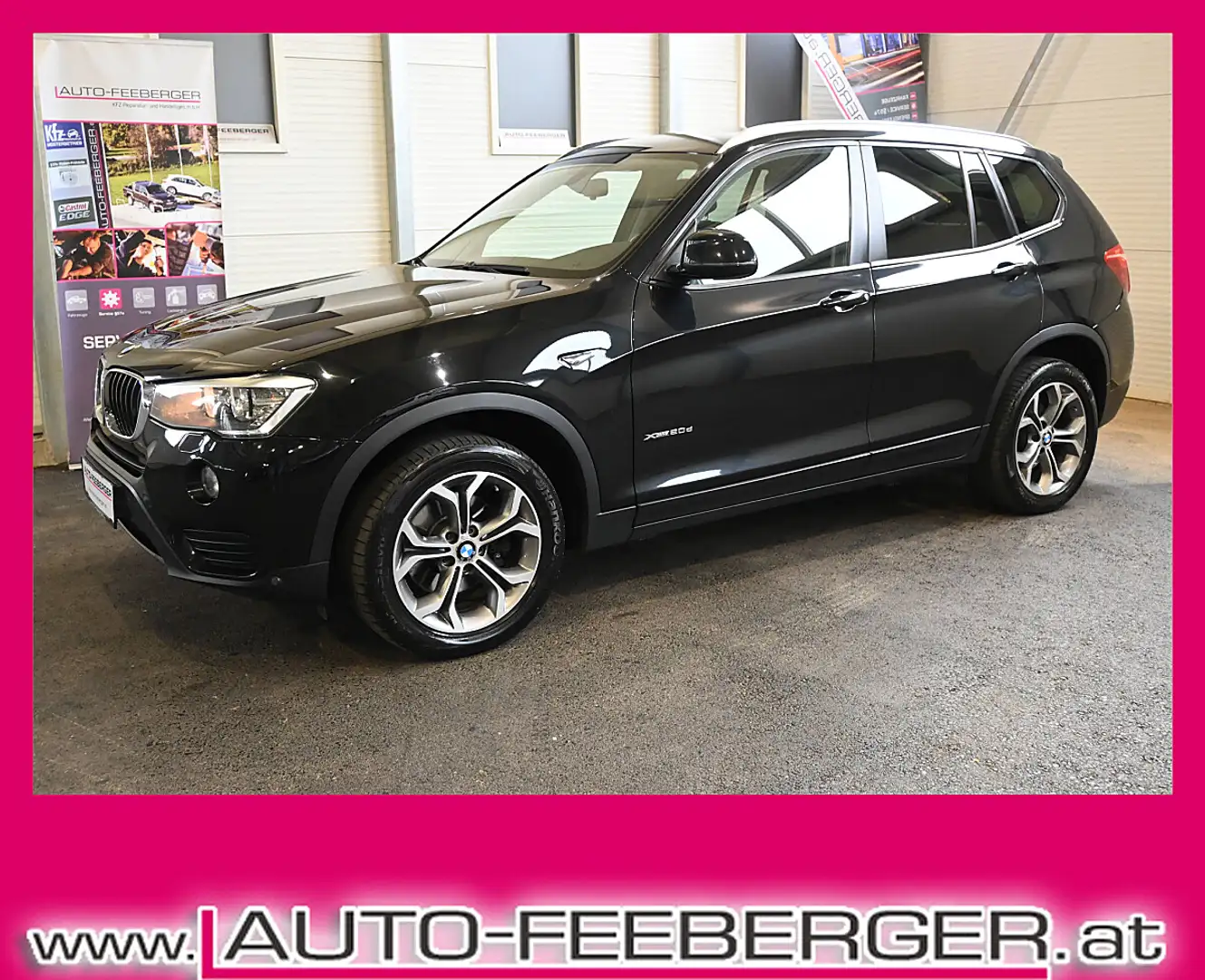 BMW X3 xDrive 20d Aut. Schwarz - 1
