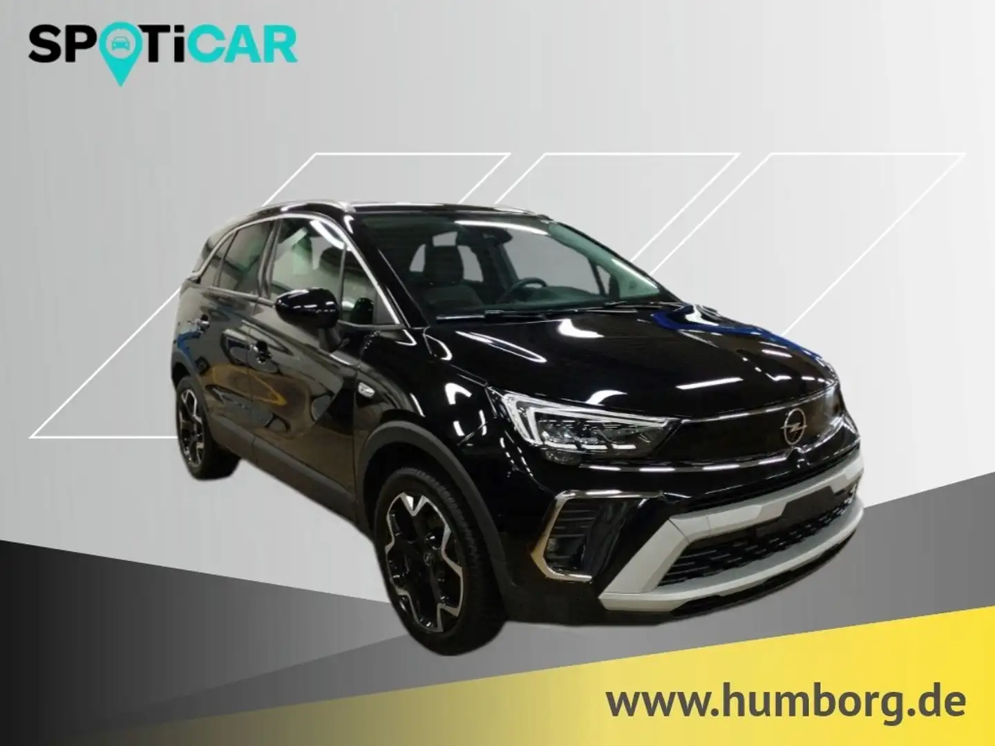 Opel Crossland Ultimate Paket 1.2 Turbo Navi Leder LED Apple CarP Nero - 1