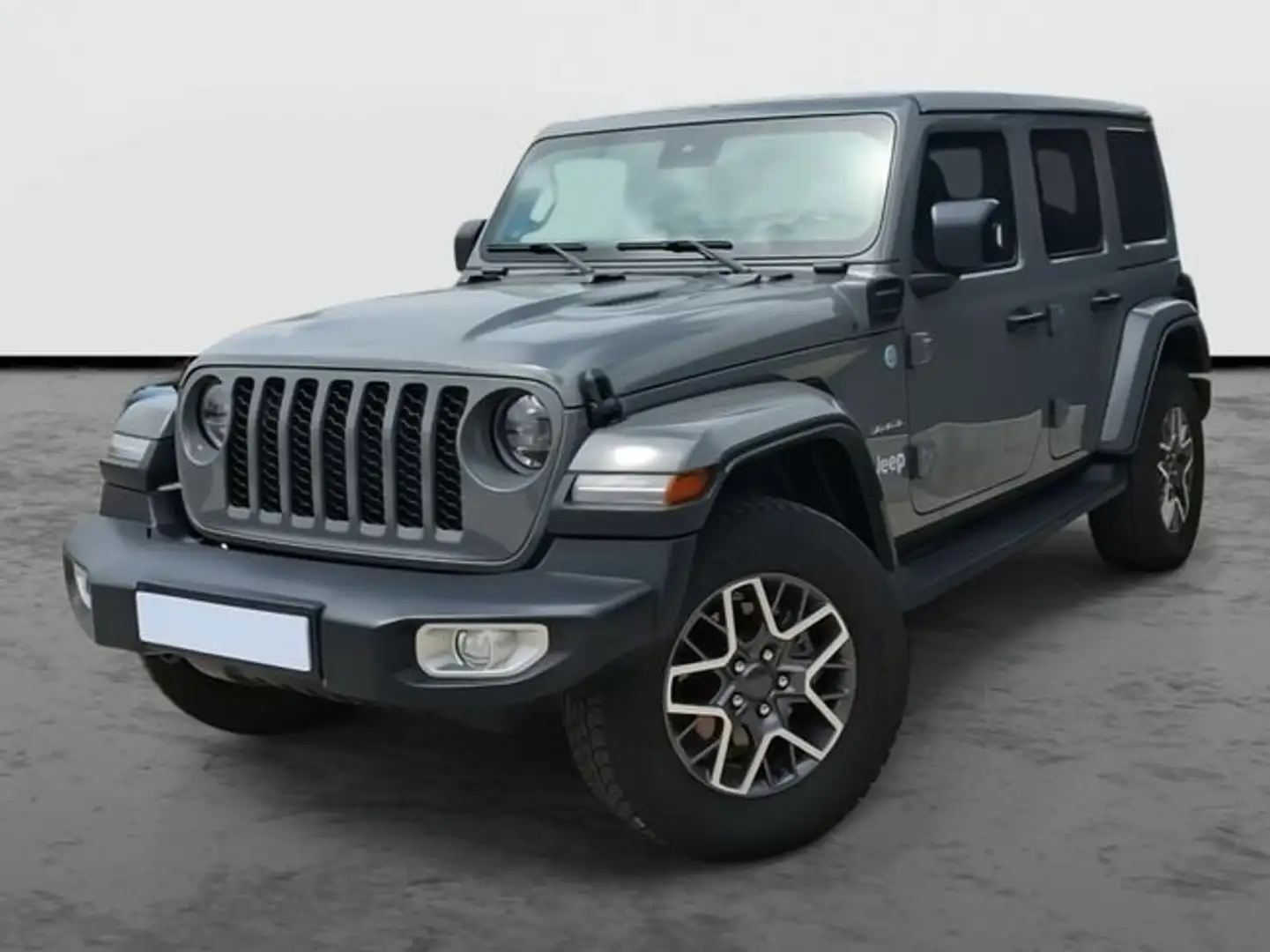 Jeep Wrangler Unlimited Sahara 4xe PHEV Gris - 1