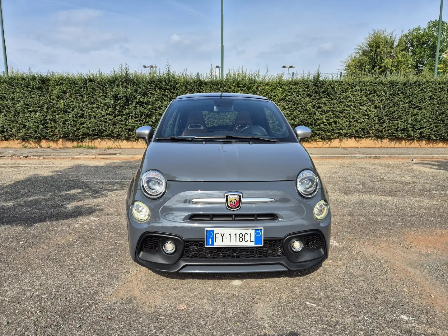 Abarth 595 2019 1.4 t-jet Turismo TETTO 165cv 70°Annivers Gris - 2