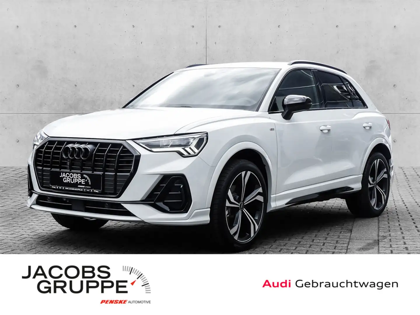 Audi Q3 35 TFSI 2 x S line Black/AHK/Navi/Sitzh./LED Weiß - 1