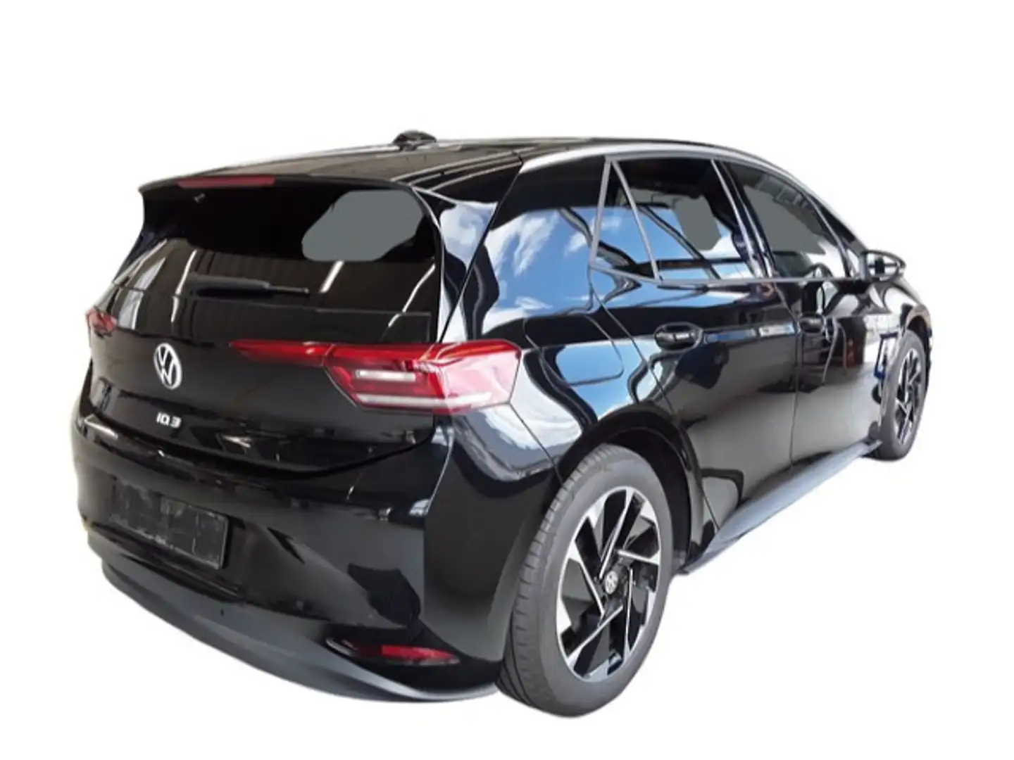 Volkswagen ID.3 Pro Navi LED PDC ACC Wärmepumpe SHZ AHK Schwarz - 2