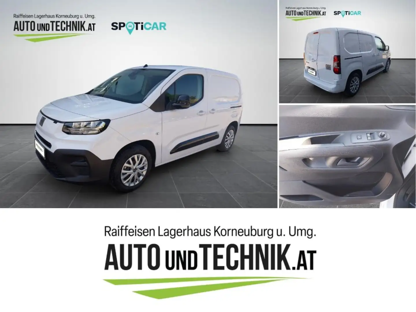 Fiat Doblo Serie 2 KW L1 BHDI 100 MT Blanc - 1