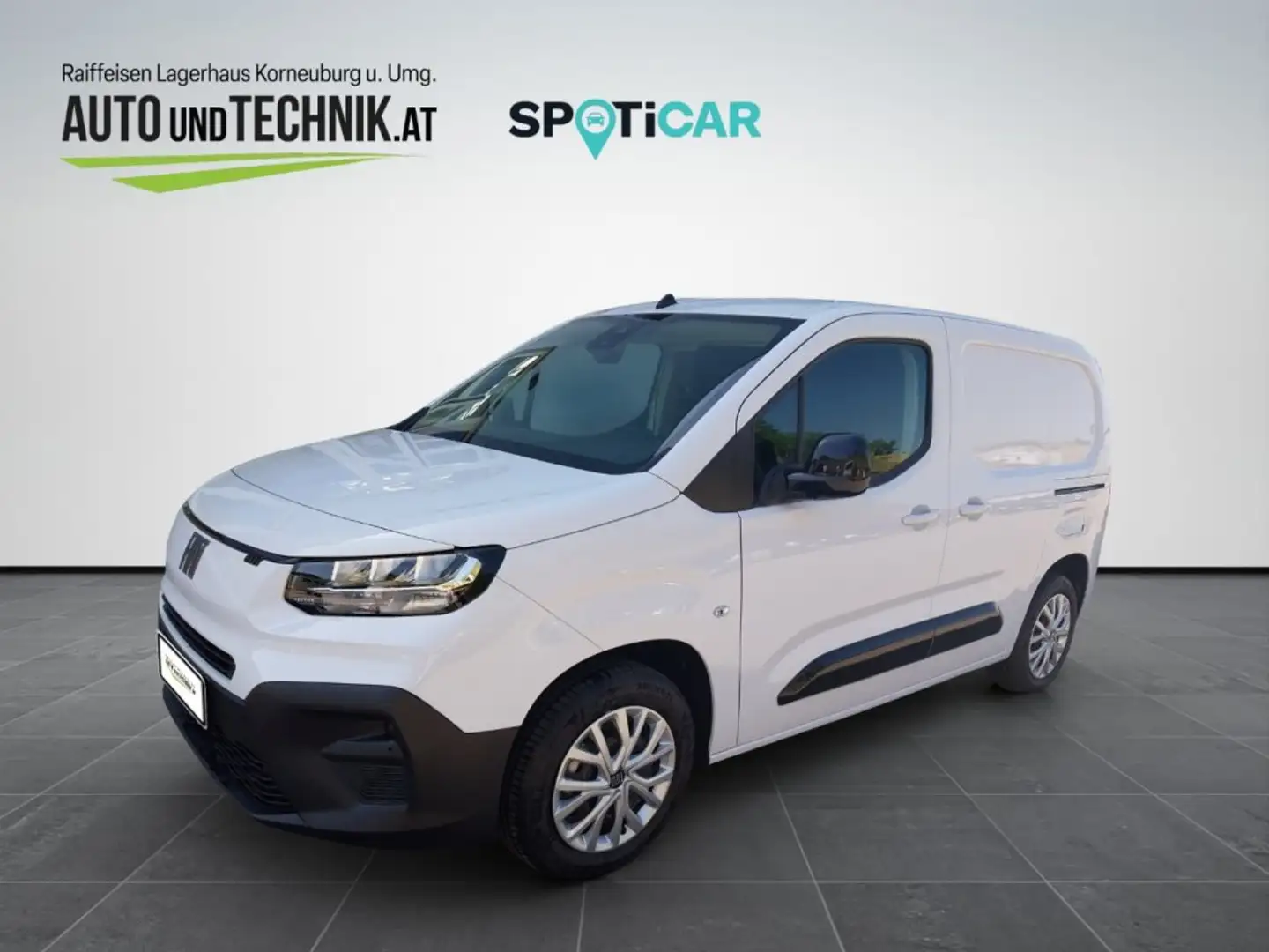 Fiat Doblo Serie 2 KW L1 BHDI 100 MT Weiß - 2