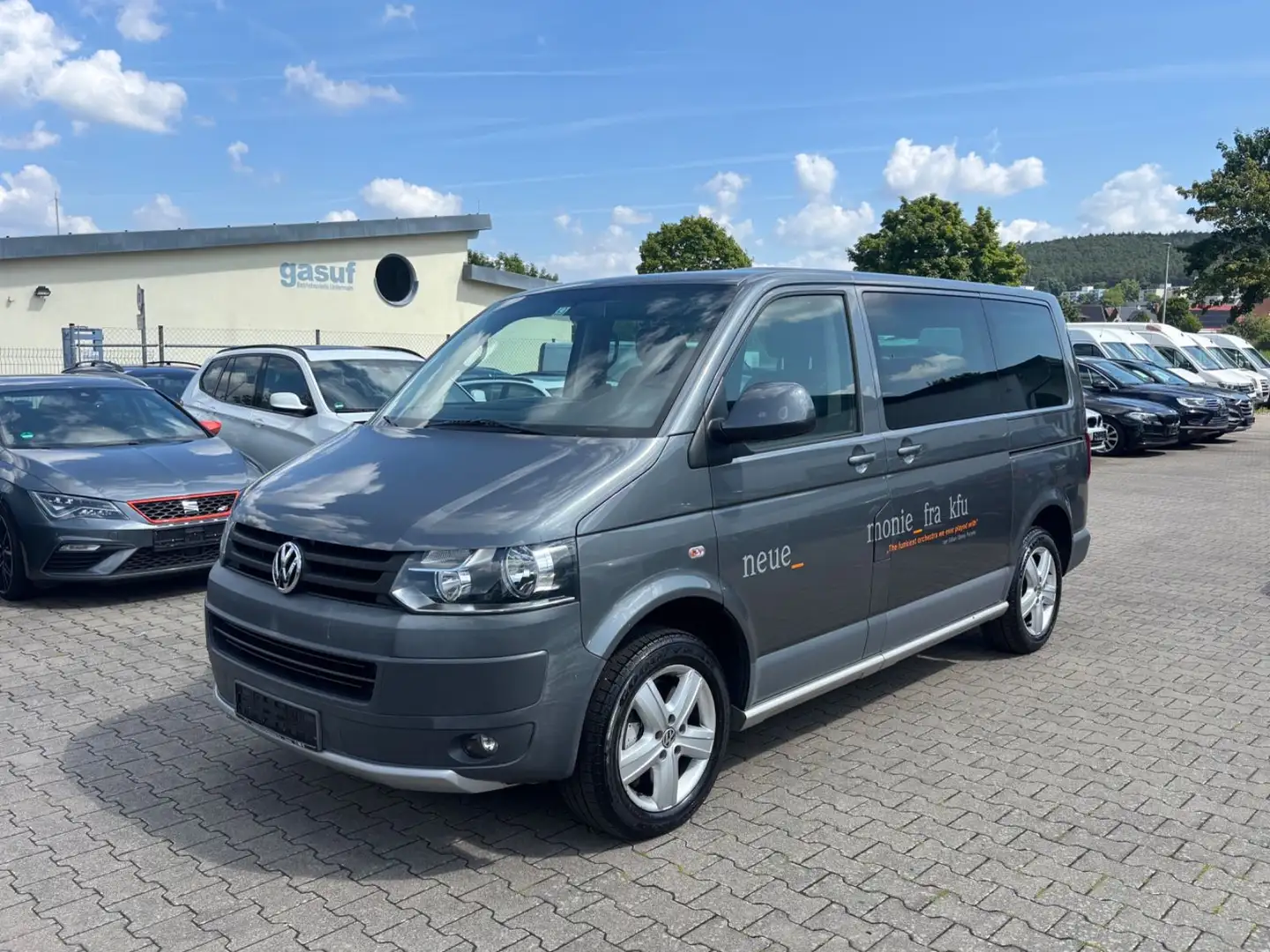 Volkswagen T5 Transporter T5 Multivan PanAmericana 4Motion Standhzg el.Tür Grau - 1