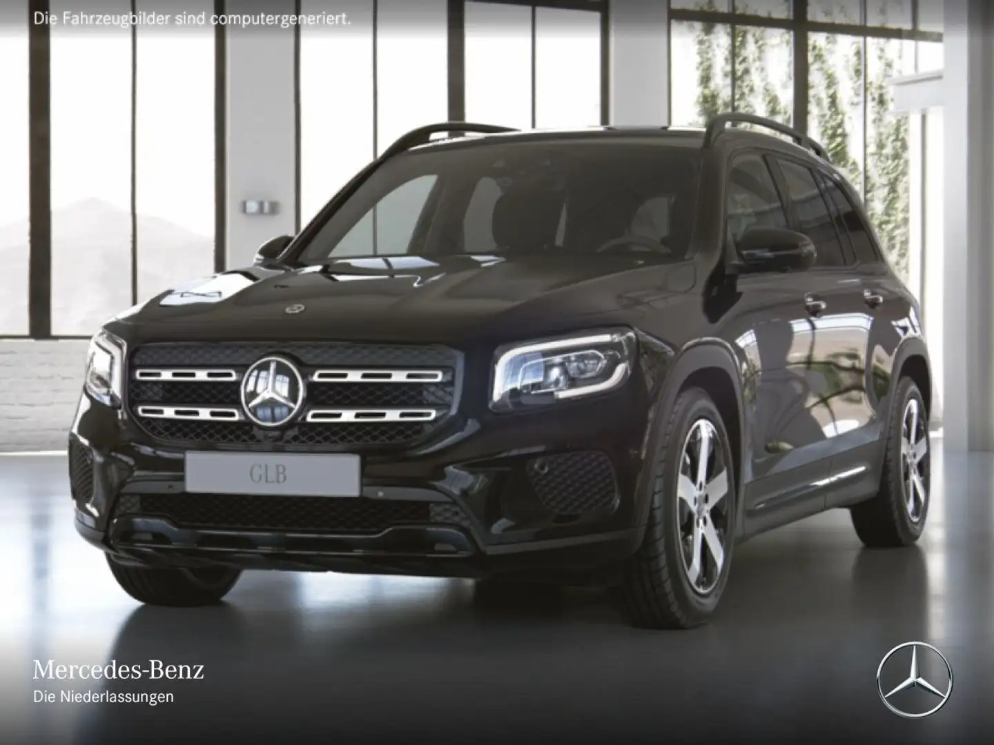 Mercedes-Benz GLB 200 d PROGRESSIVE+NIGHT+PANO+360°+AHK+LED+8G Noir - 2