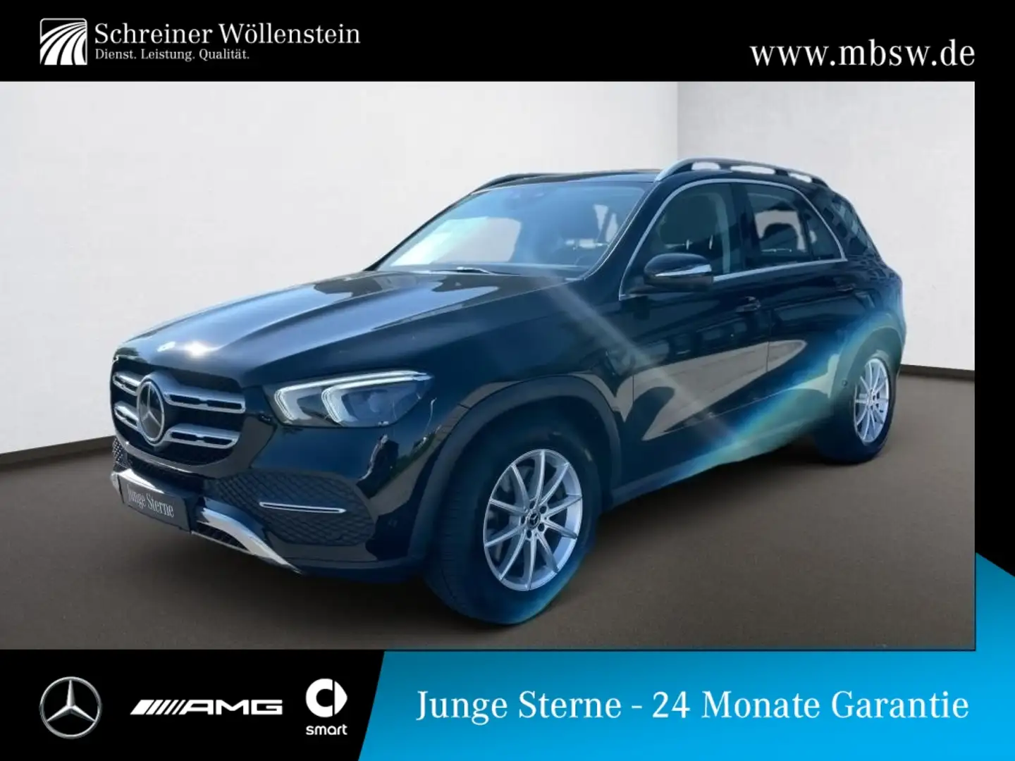 Mercedes-Benz GLE 350 de 4M Pano*Distr*360*Memory*AMBI*LED*SHZ Noir - 1