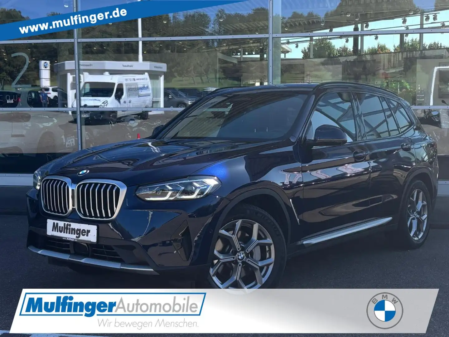 BMW X3 0d ACC HUD Standh.SuView SitzKlima LiveProf Blau - 1
