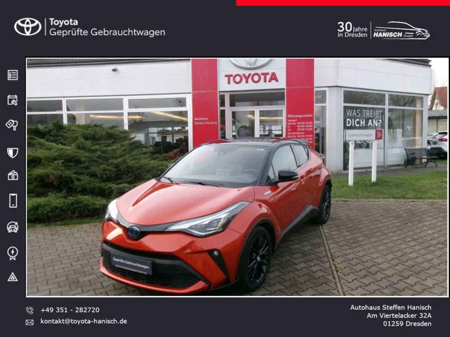 Toyota C-HR 2.0 Hybrid Orange Edition Orange - 1