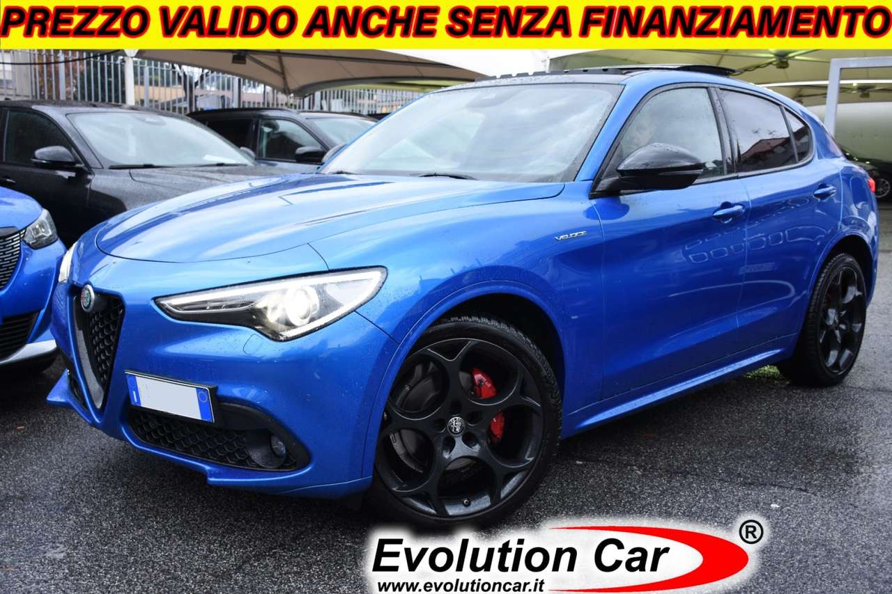 Alfa Romeo Stelvio 2.2 210 CV AT8 Q4 VELOCE *TETTO PANORAMA*21"*
