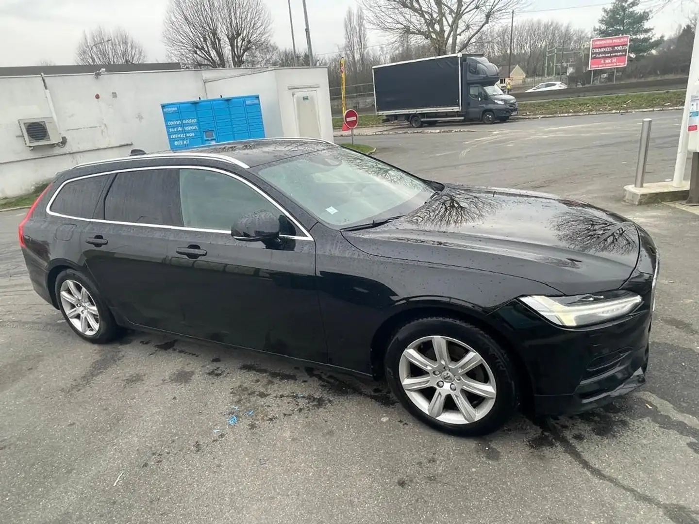 Volvo V90 V90 D4 190 ch Geartronic 8 Business Noir - 1