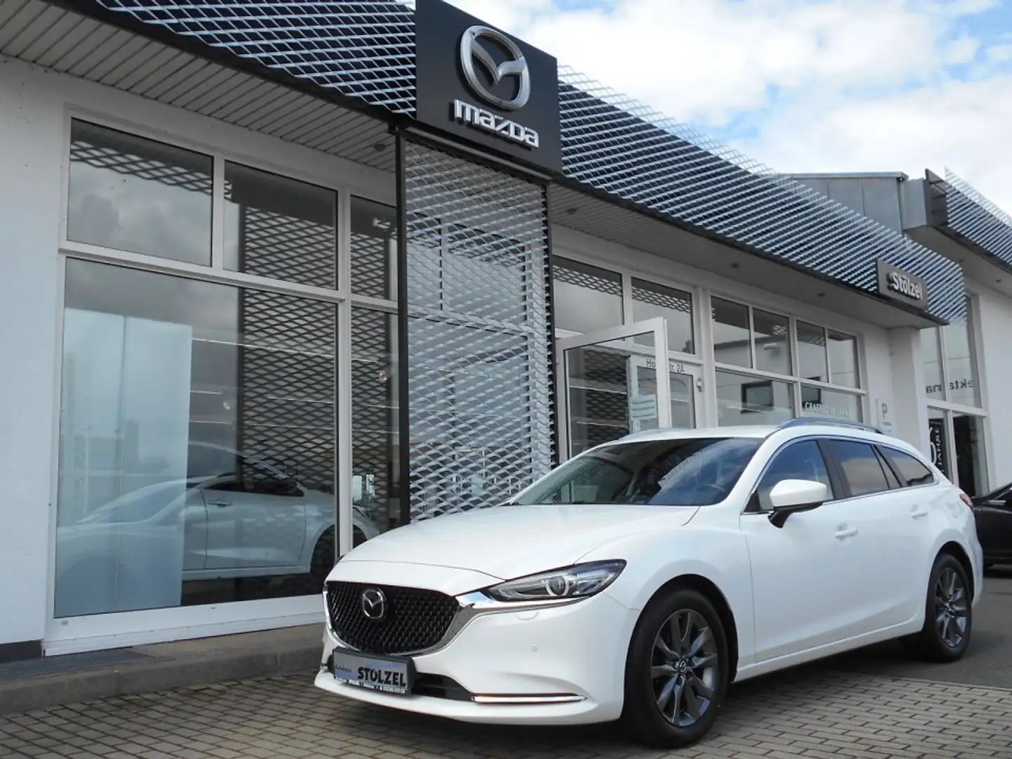 Mazda 6 KOMBI 2.0l 145PS EXCLUSIVE HUD#NAV#SHZ#LRHZ#AHK White - 1