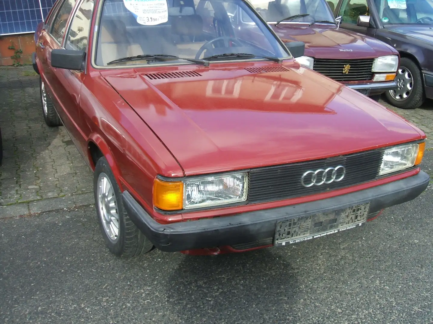 Audi 80 B2  CL 1,6 2 Hand orig 64000KM Červená - 2