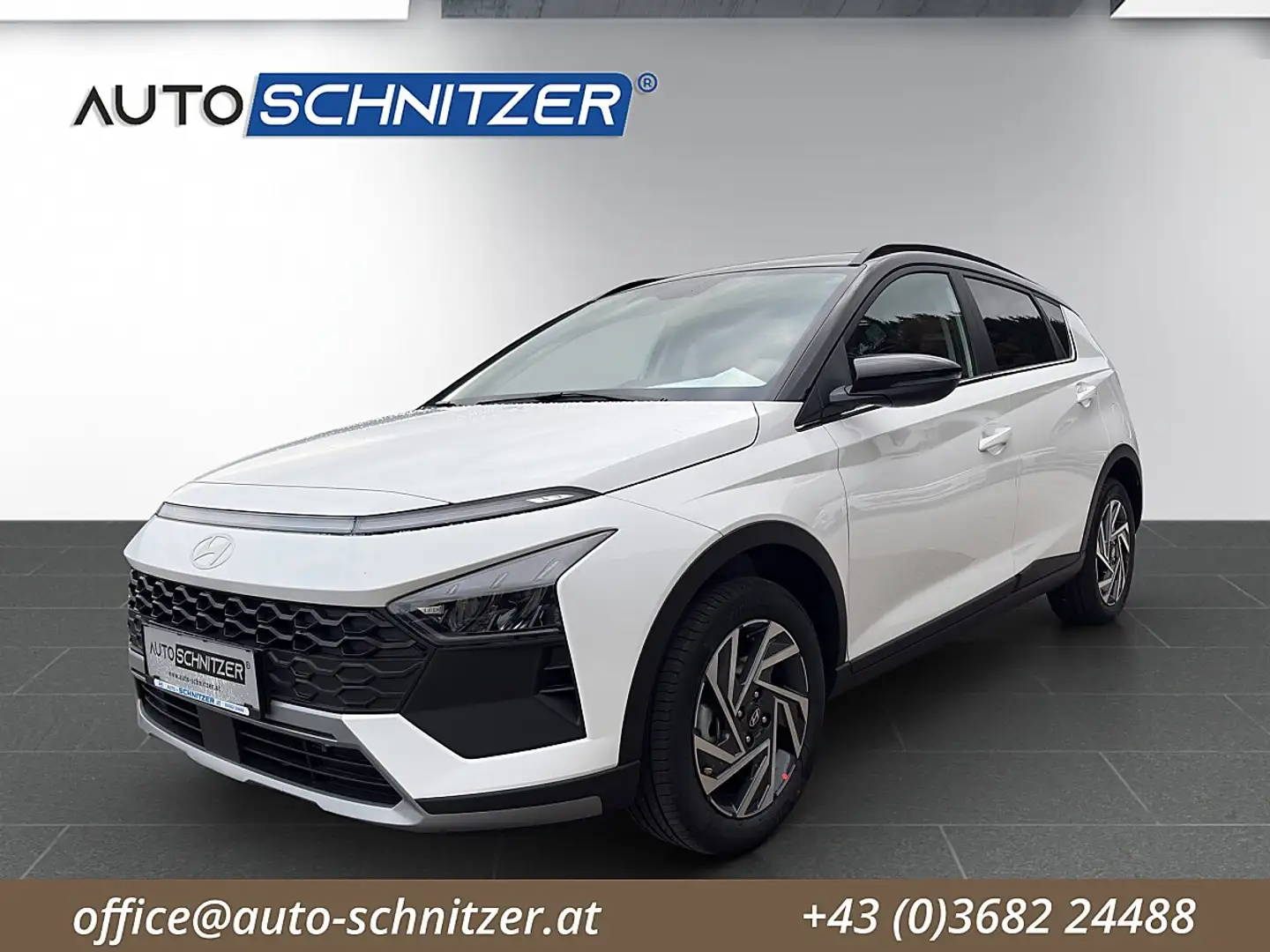 Hyundai BAYON Bayon 1,0 T-GDI Comfort Line Weiß - 1