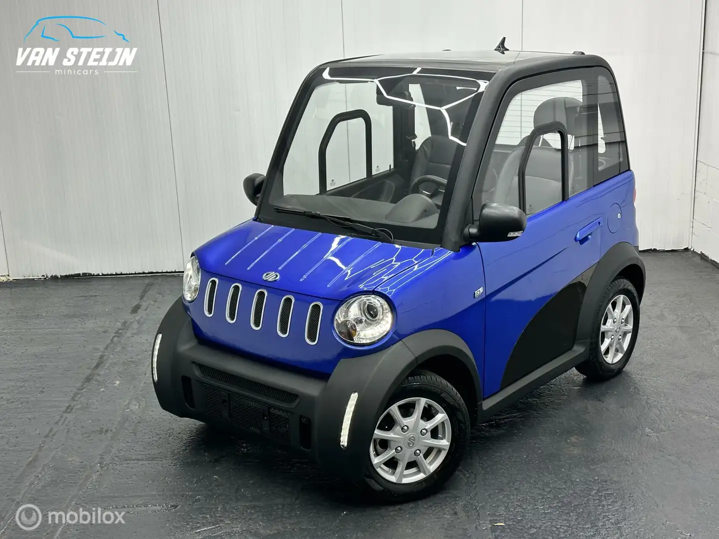 Overig Move Brommobiel Citycar 45 |Airco|Achterruitrijcam Blauw - 2