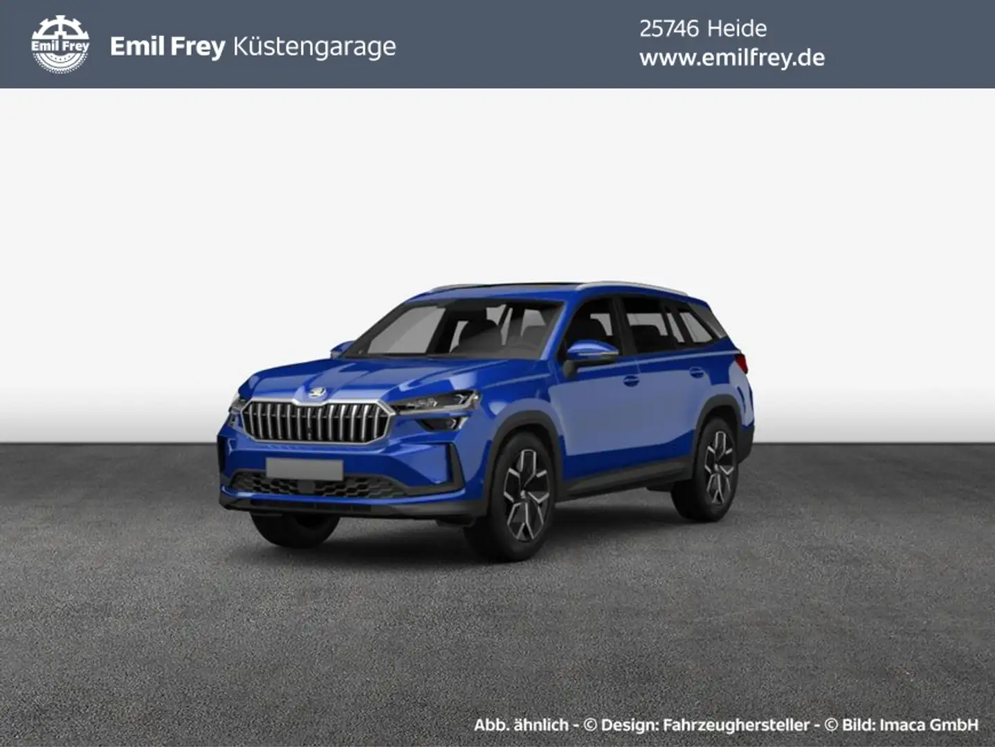 Skoda Kodiaq Selection 1.5 TSI mHEV DSG 7-SITZER NAVI KE Blau - 1