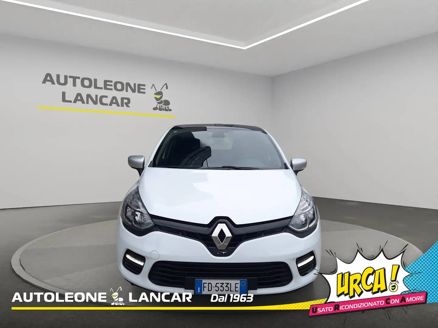 Renault Clio 1.2 tce energy GT Line 120cv edc AUTOMATICA + TETT Bianco - 2