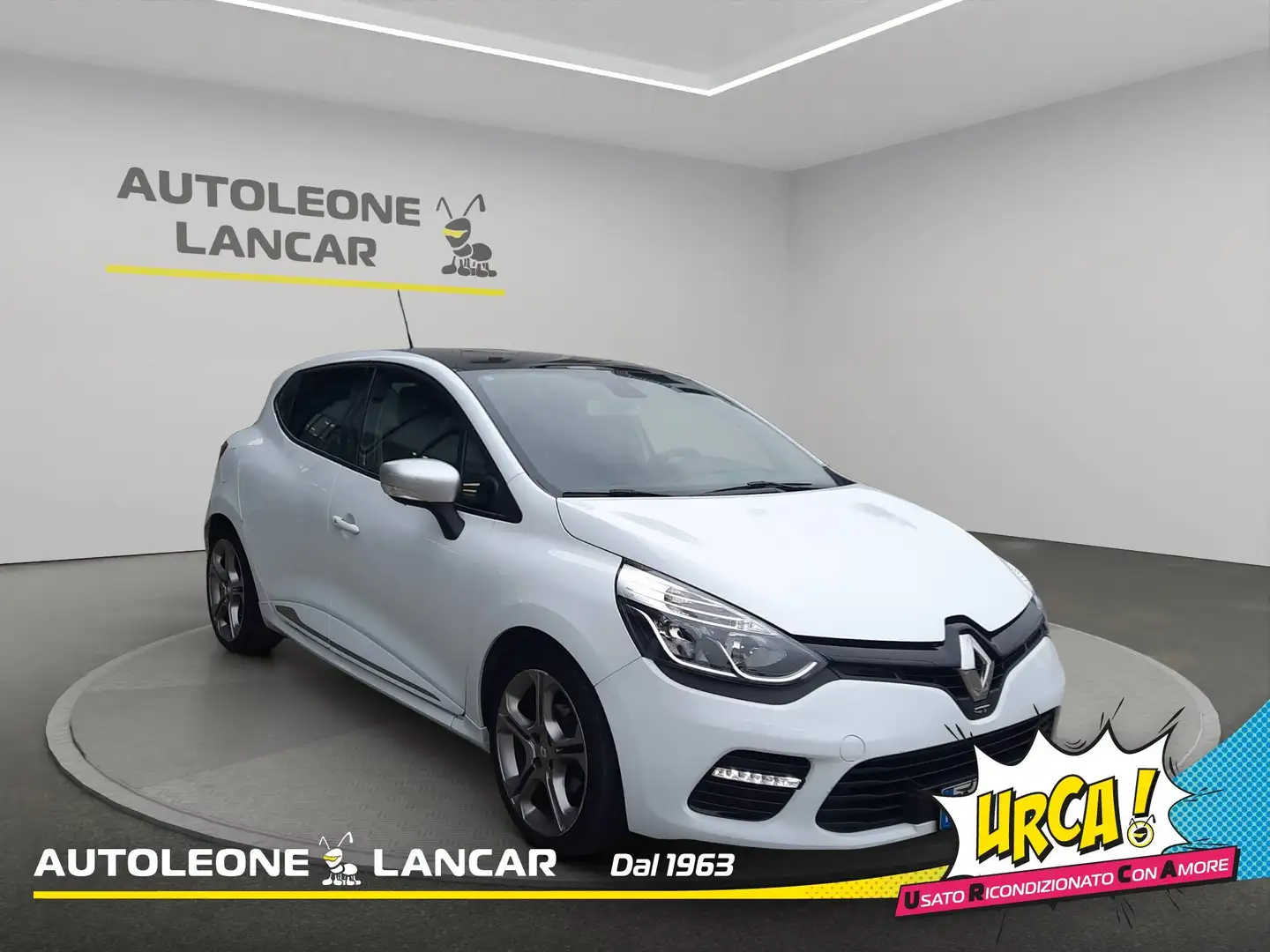 Renault Clio 1.2 tce energy GT Line 120cv edc AUTOMATICA + TETT Bianco - 1