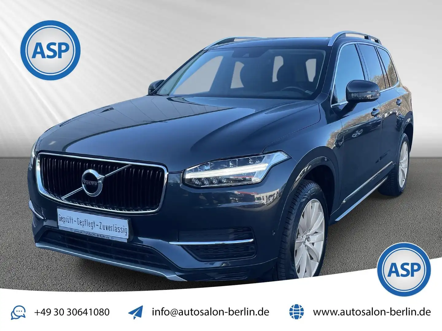Volvo XC90 Momentum AWD Android AHK KAMERA Gri - 1