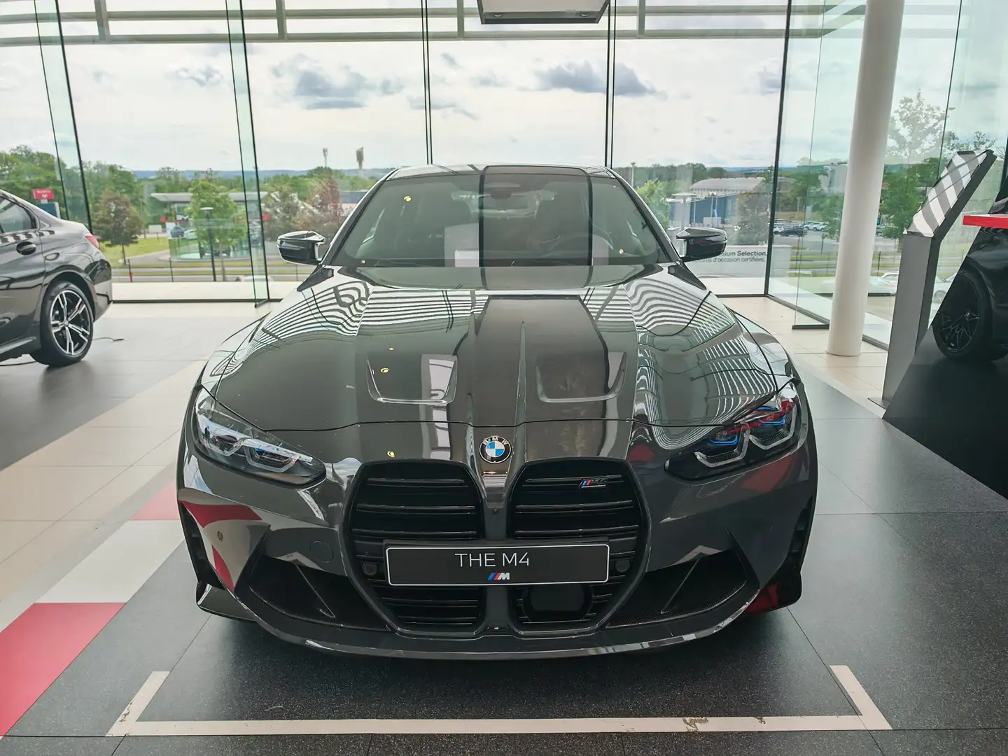 BMW M4 Coupé 3.0 AS Competition M xDrive OPF Šedá - 1