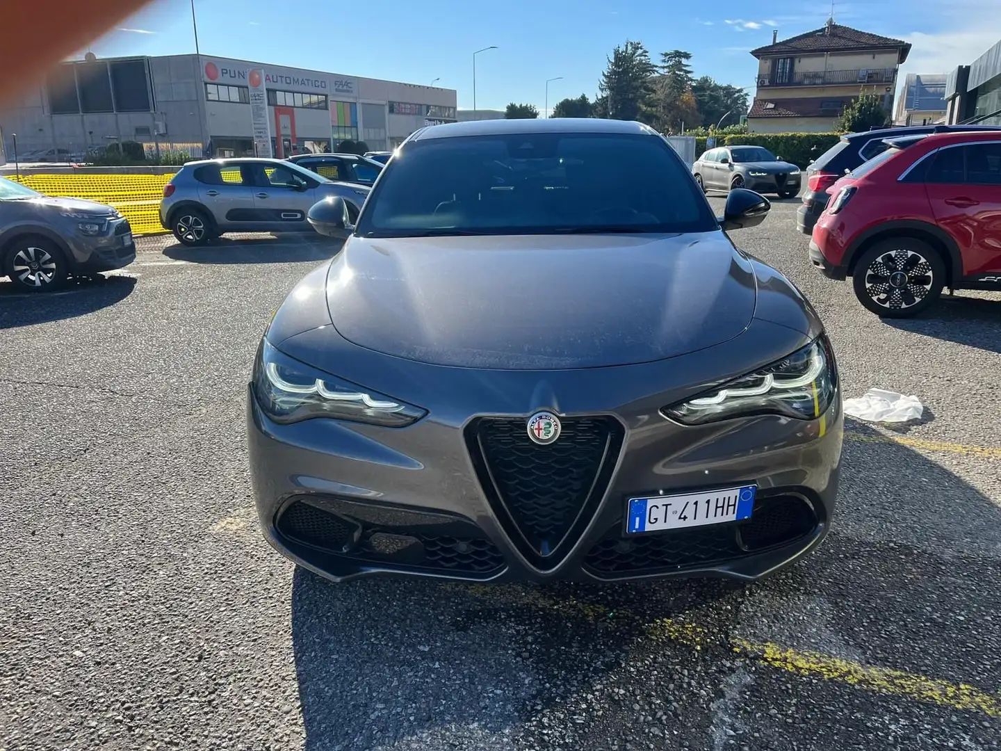 Alfa Romeo Stelvio Stelvio 2.2 Turbodiesel 160 CV AT8 RWD Veloce Grigio - 2