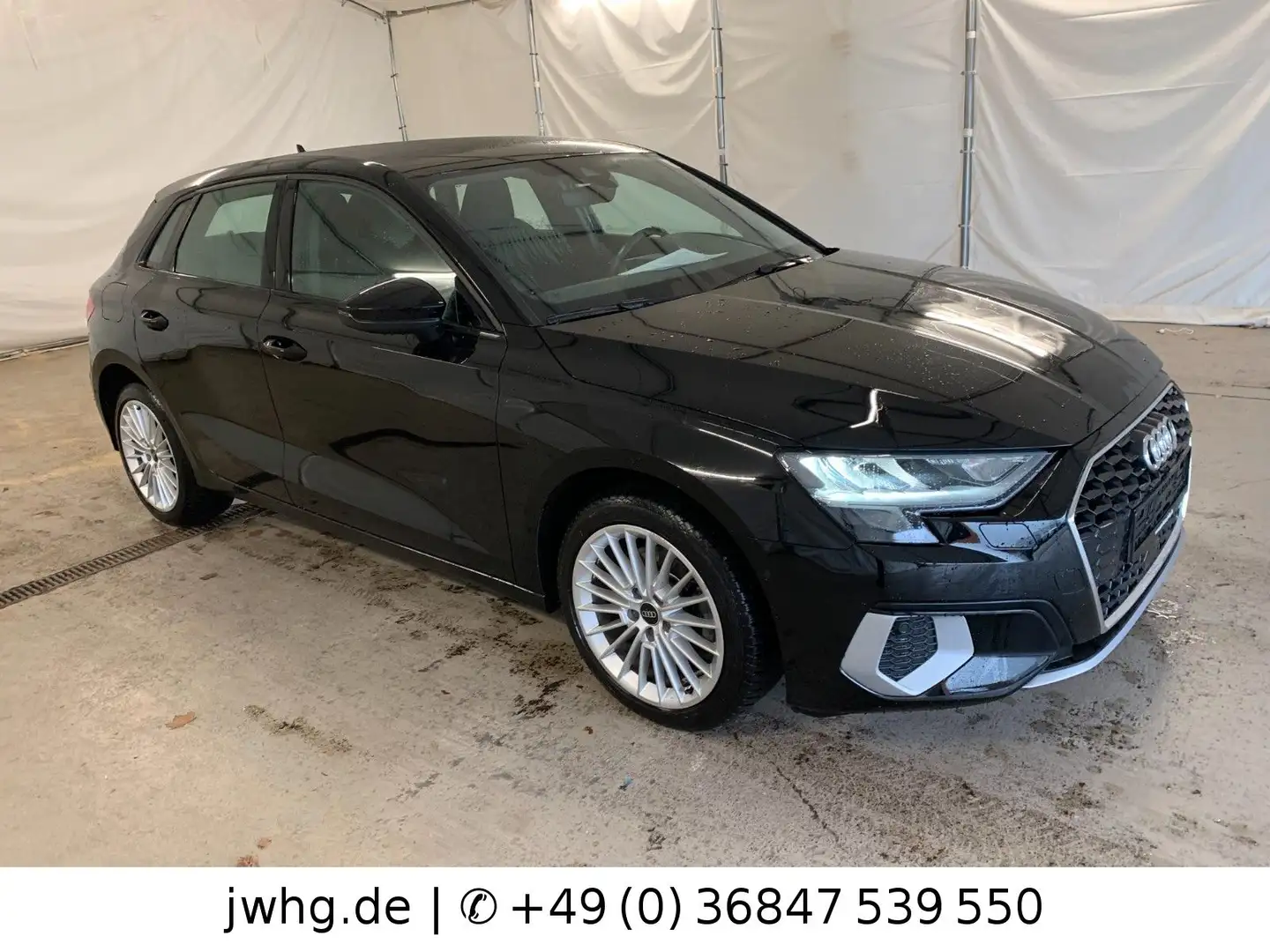 Audi A3 Sportback 40 TFSIe Sport ACC+/NAVI/PARK ASS Schwarz - 2