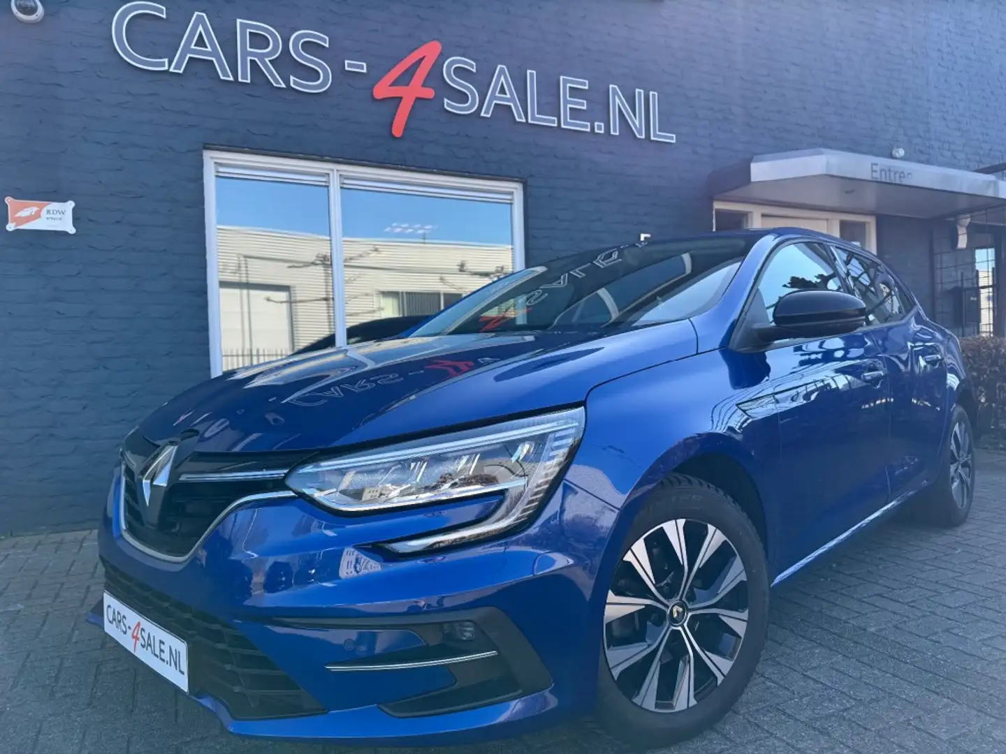 Renault Megane TCE 115pk Intens Limited + Led + Nav + car-play - Blauw - 1