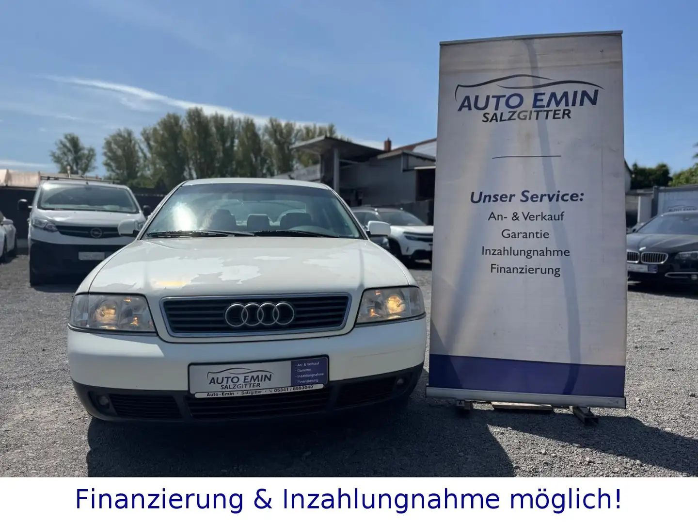 Audi A6 1.8 T *1.HAND,KLIMAAUTOMATIK!* Bianco - 2