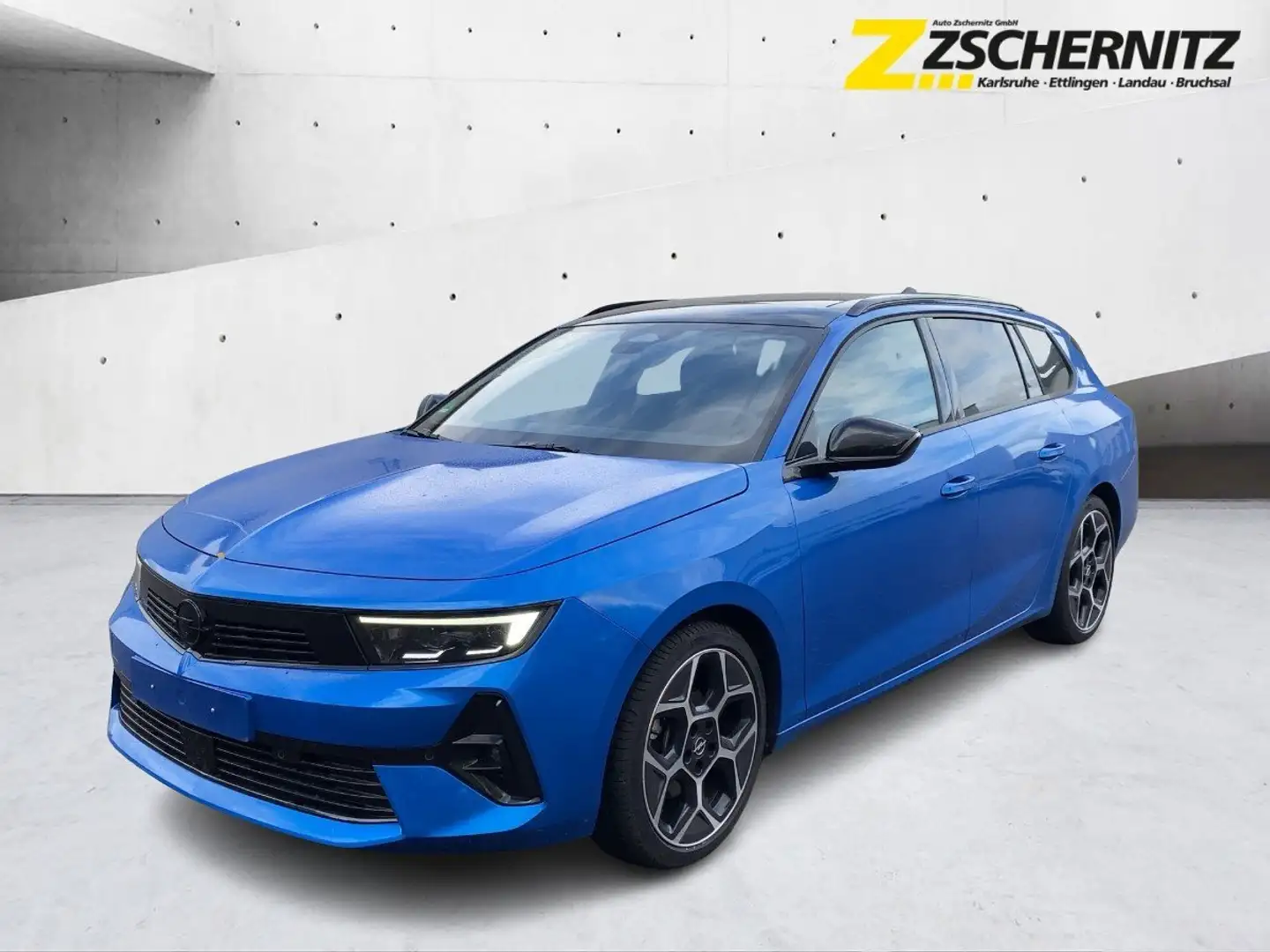 Opel Astra L SportsTourer 1.2 Ultimate AHK+Schiebedach Blau - 2