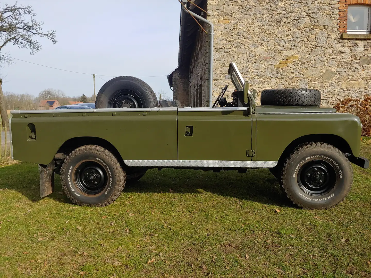 Land Rover Series Land Rover Serie3 LR 109pickup 2,6L seltener 6 Zyl Verde - 1