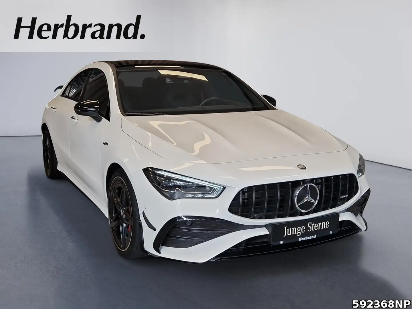 Mercedes-Benz CLA 35 AMG 4M Coupé Nightpaket II Aero+ 19"LM Blanc - 2