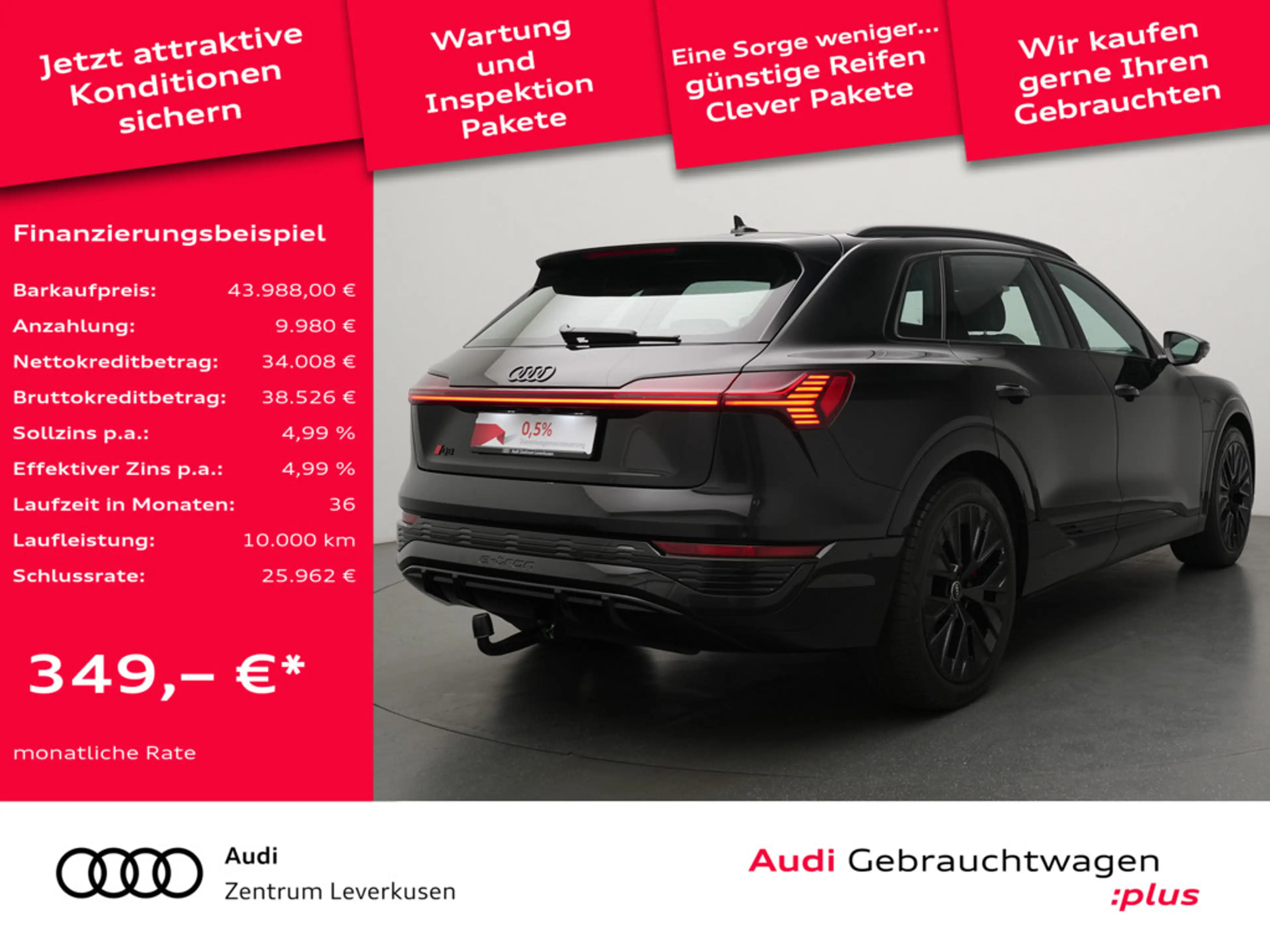 Audi Q8 e-tron 50 quattro S line ACC PANO AHK B&O — photo 2