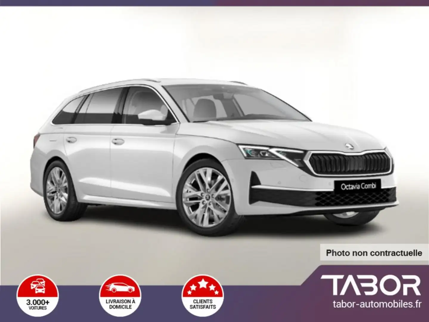 Skoda Octavia Combi TSI 150 Selec Canton Matrix Blanc - 1