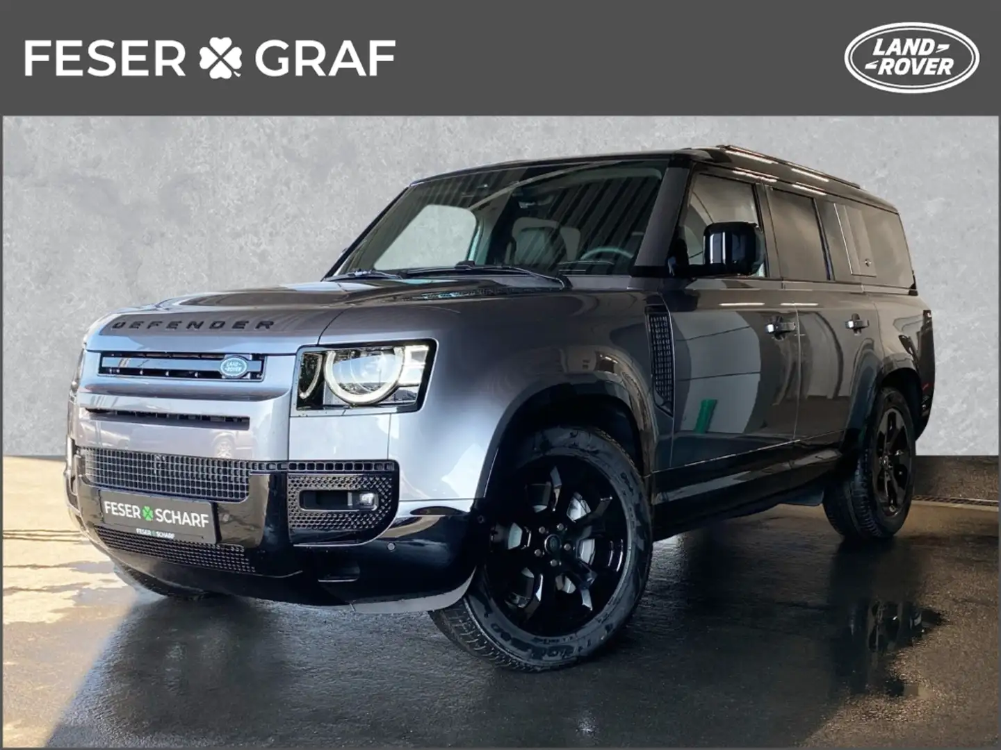 Land Rover Defender X-Dynamic 130 SE D300 Winterpak Assistenspak AHK M Grau - 1
