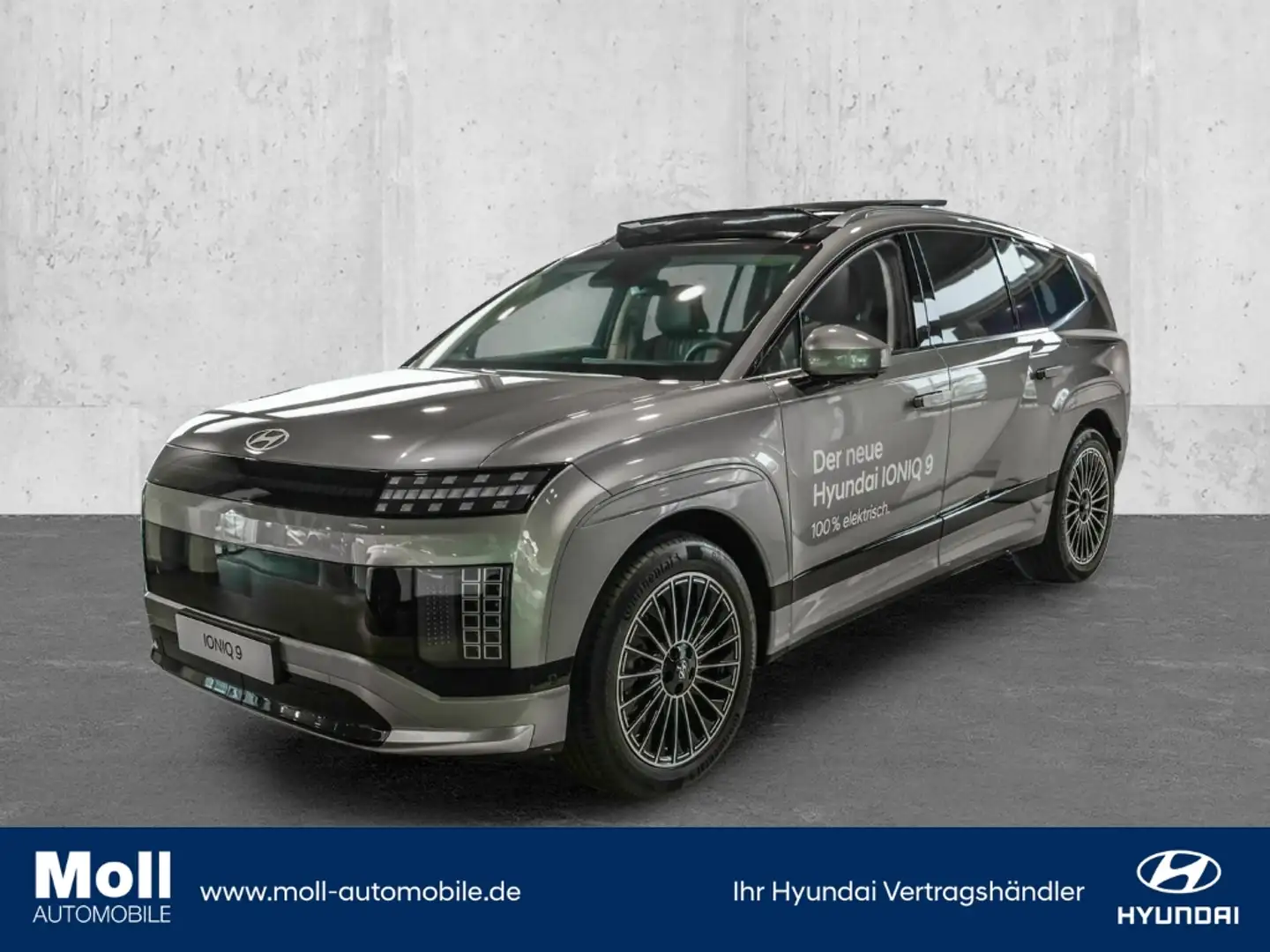 Hyundai IONIQ 9 4WD UNIQ Panorama-Glas-Schiebedach, Relax-Paket Grey - 1