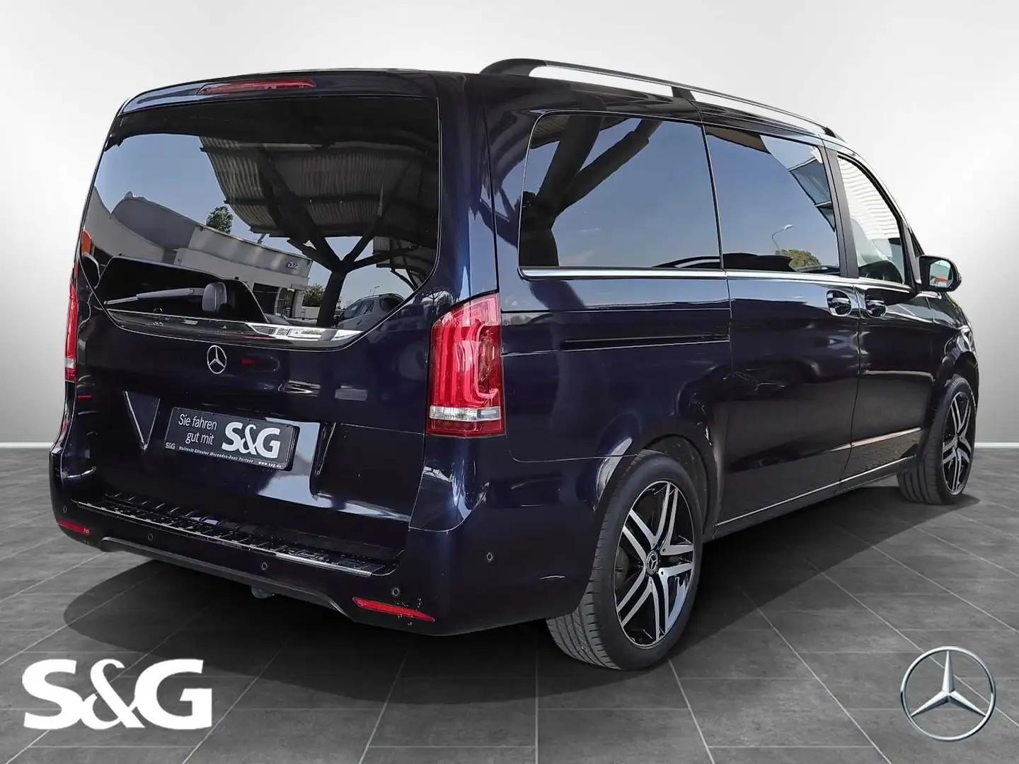 Mercedes-Benz V 250 d AVANTGARDE EDITION Lang Blau - 2
