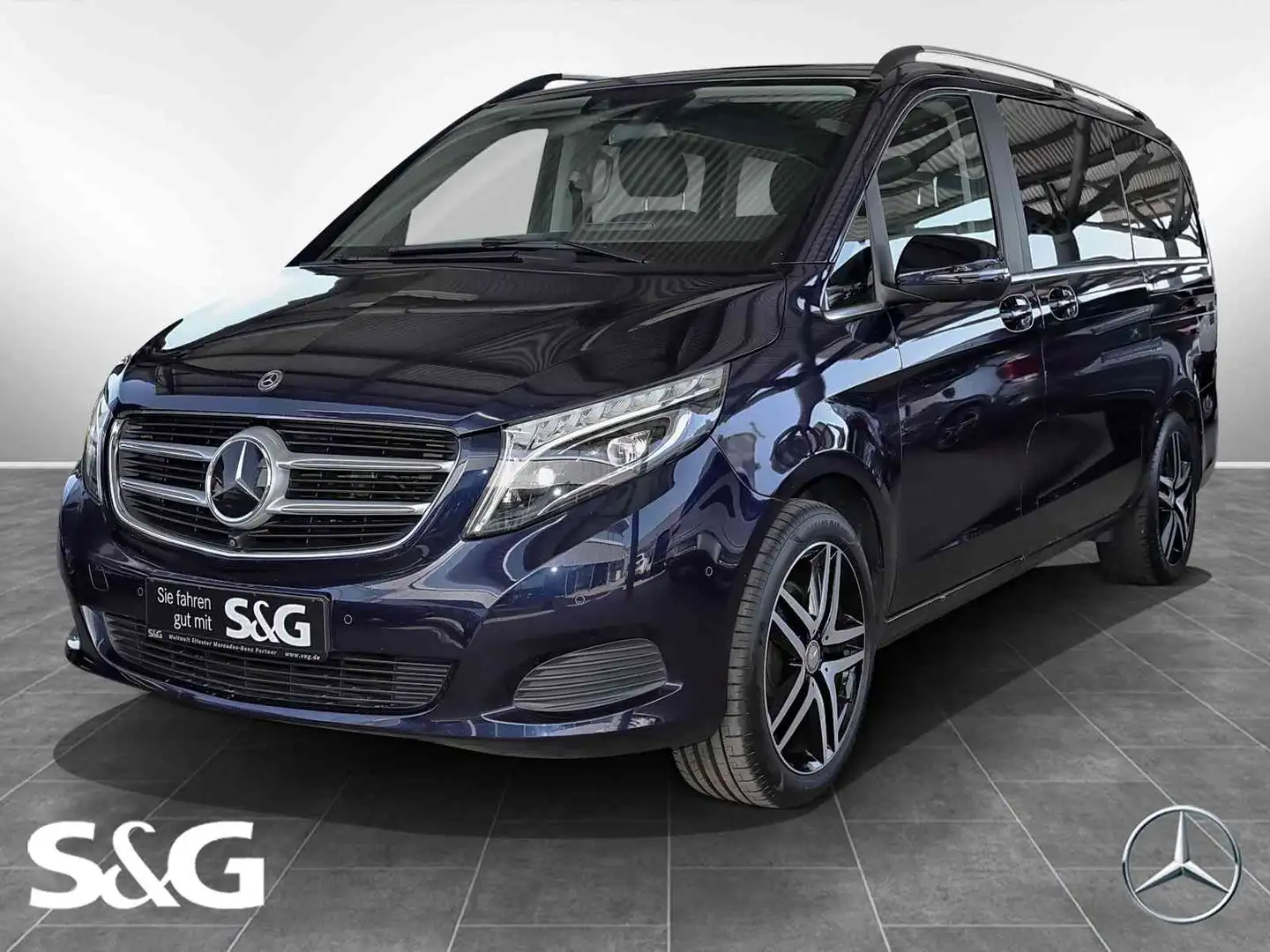 Mercedes-Benz V 250 d AVANTGARDE EDITION Lang Blau - 1
