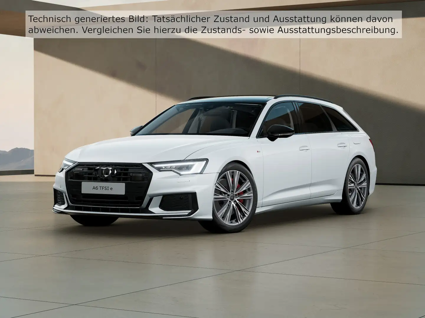 Audi A6 sport 55 TFSIe quattro Pano Matrix Kame Bianco - 2
