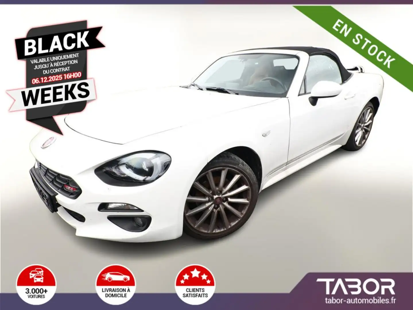 Fiat Spider 1.4 MultiAir 140 Turbo Lusso Wit - 1