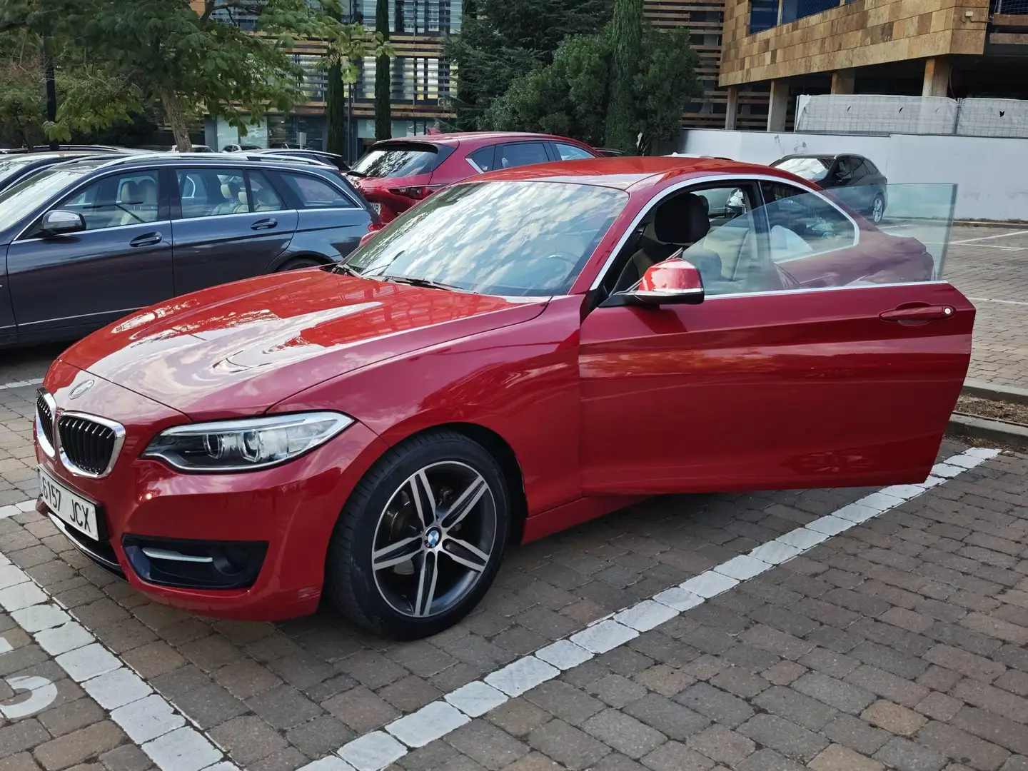 BMW 218 218d Coupé Rojo - 2