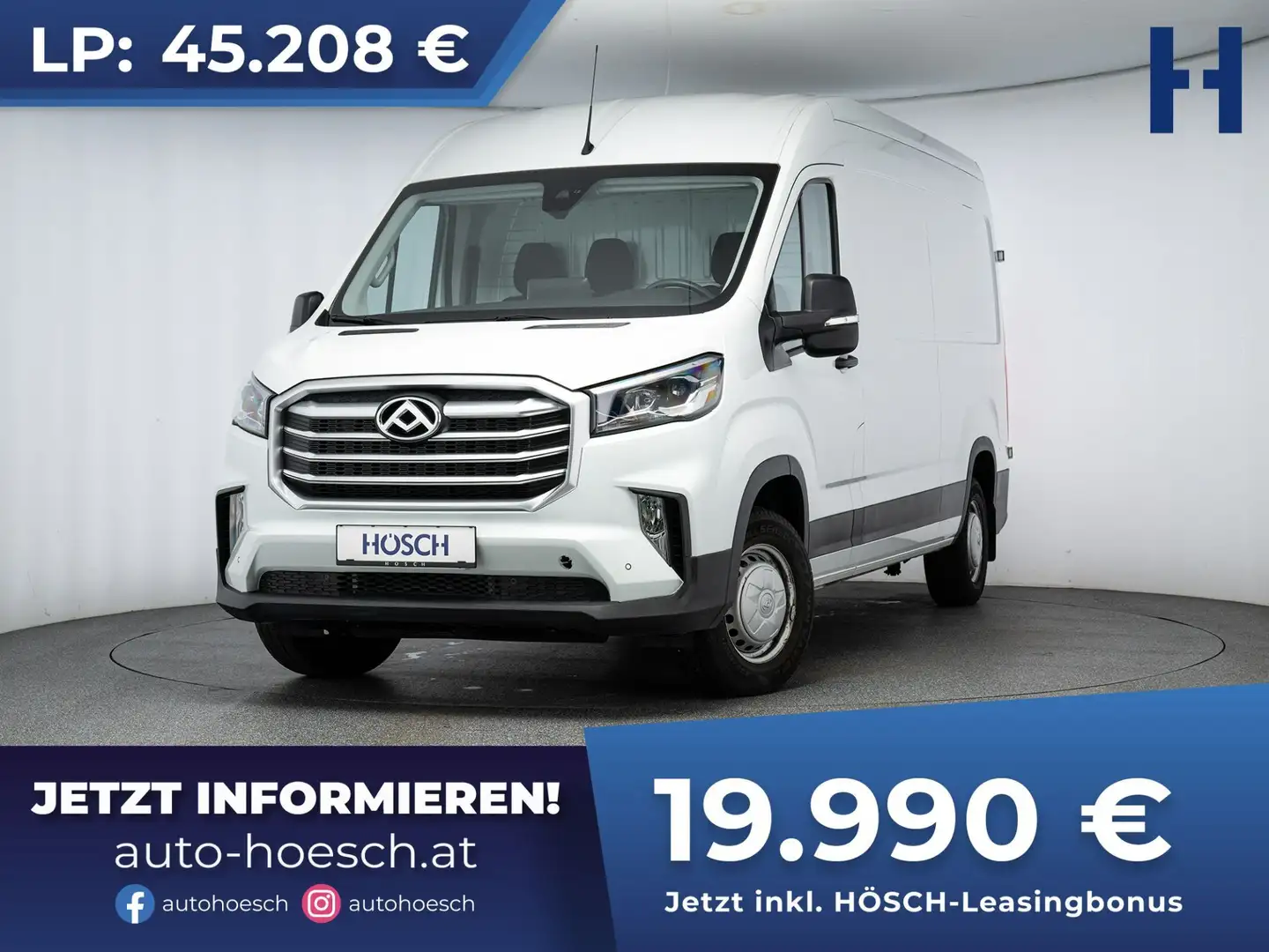 Maxus Deliver 9  L3H2 KAMERA ASSISTENZ KLIMA netto: 16. Bianco - 1