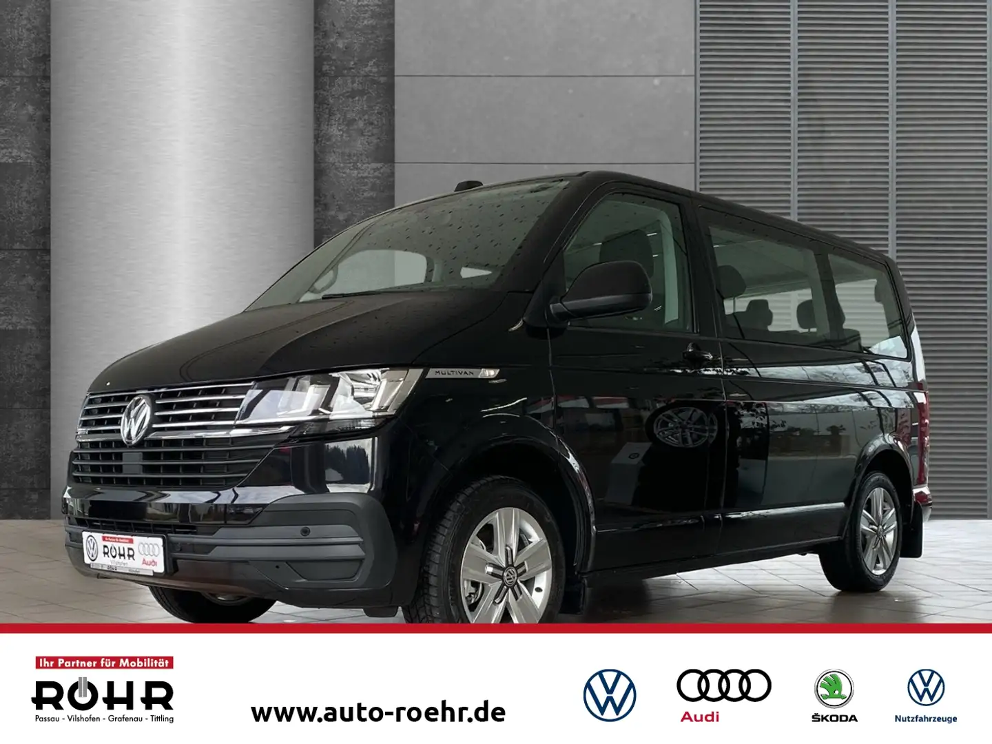 Volkswagen T6.1 Multivan Comfortline (AHK.PDC v+h.NAVI.SHZ.SH) 2.0 TDI 4Mot Noir - 1